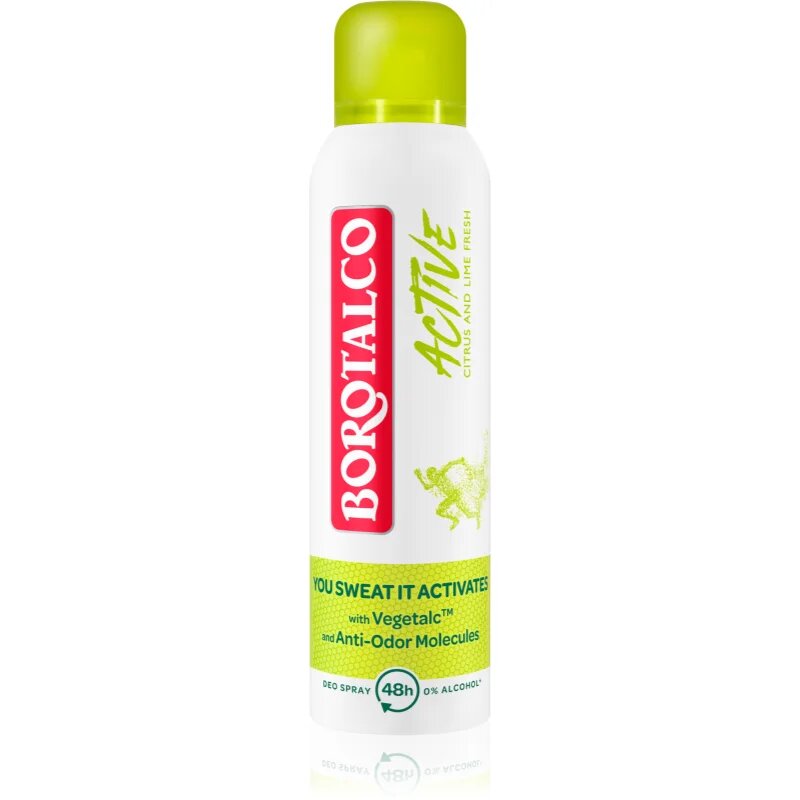 Borotalco Active Citrus & Lime deodorant v pršilu 48 ur 150 ml