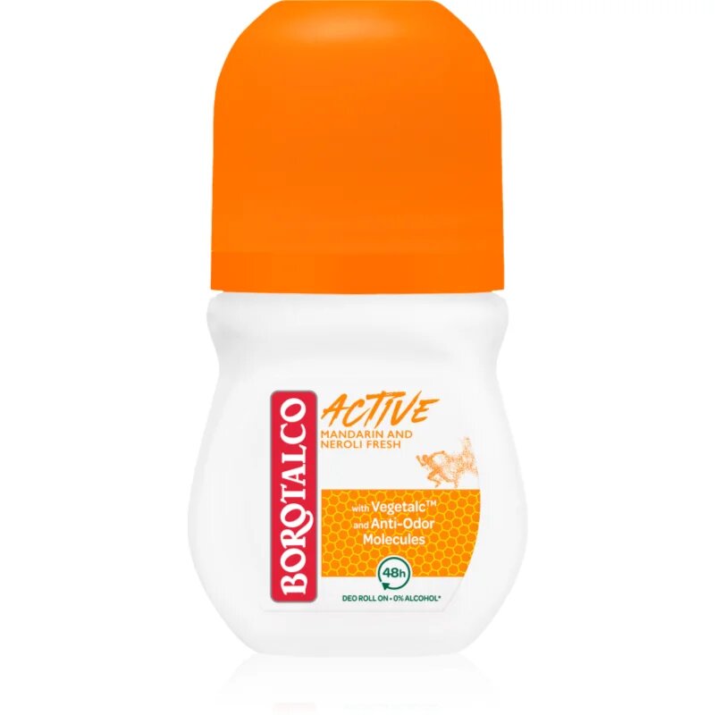 Borotalco Active Mandarin & Neroli osvežilni deodorant s kroglico 50 ml