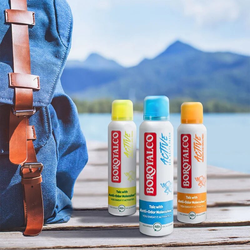 Borotalco Active Mandarin & Neroli osvežilni deodorant v pršilu 48 ur 150 ml