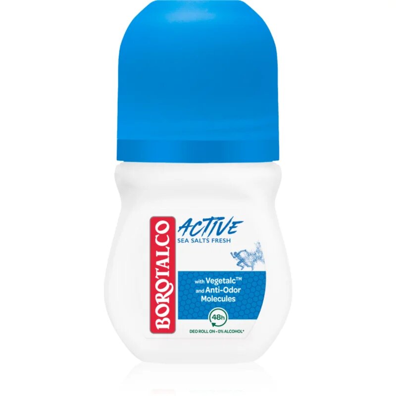 Borotalco Active Sea Salts deodorant roll-on z 48-urnim učinkom 50 ml