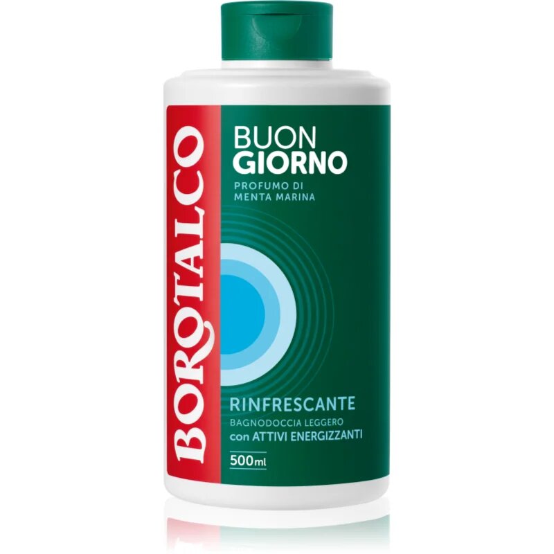 Borotalco Good Morning Refreshing osvežujoč gel za prhanje dišave Sea Mint 500 ml