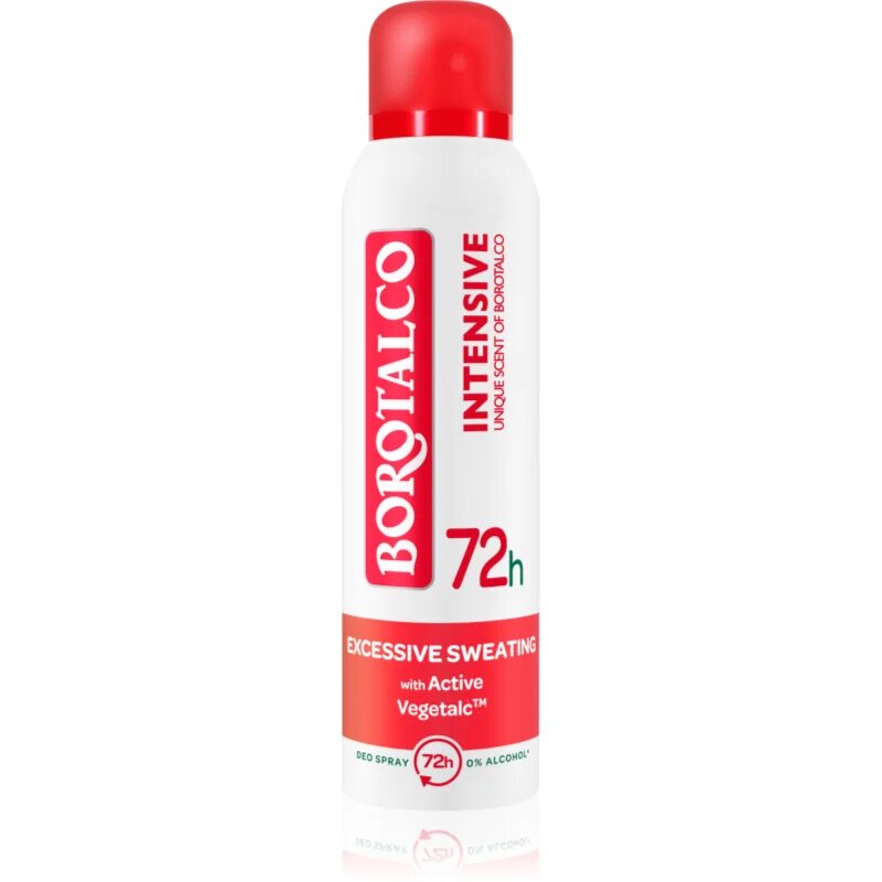 Borotalco Intensive deodorant v pršilu 72 ur 150 ml
