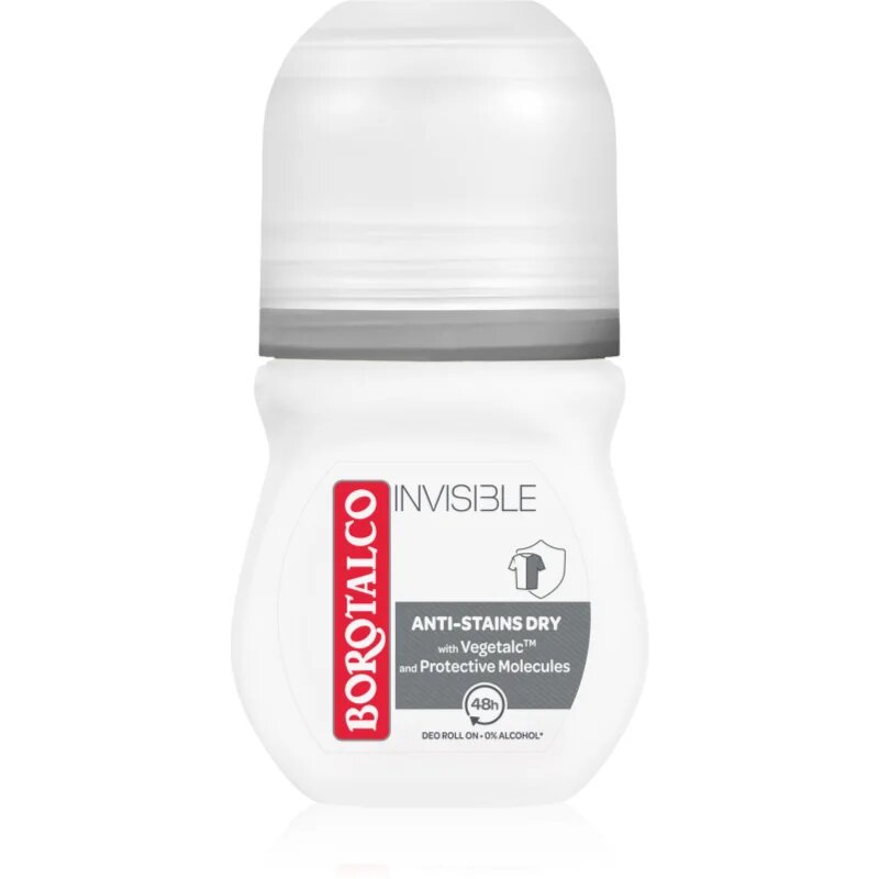 Borotalco Invisible deodorant roll-on 50 ml