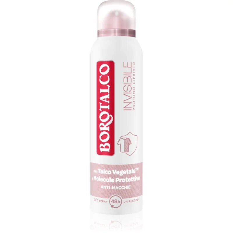 Borotalco Invisible Rose deodorant v pršilu 150 ml