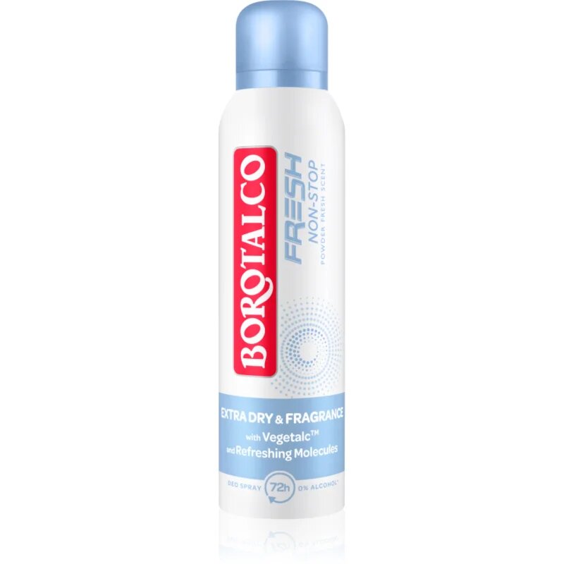 Borotalco Non-Stop Fresh Powder Fresh deodorant v pršilu 72 ur 150 ml
