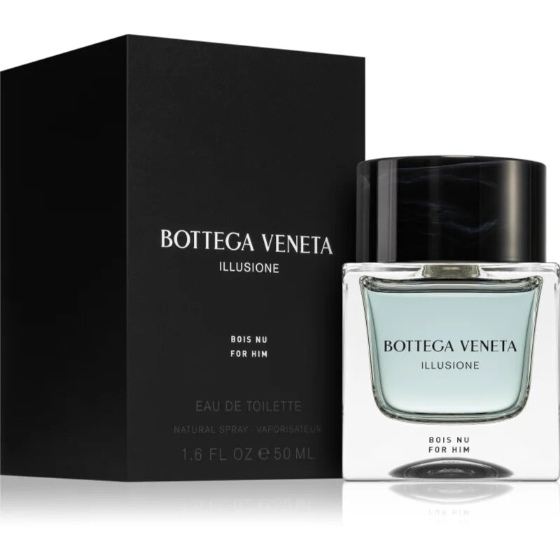 Bottega Veneta Illusione Bois Nu toaletna voda za moške 50 ml