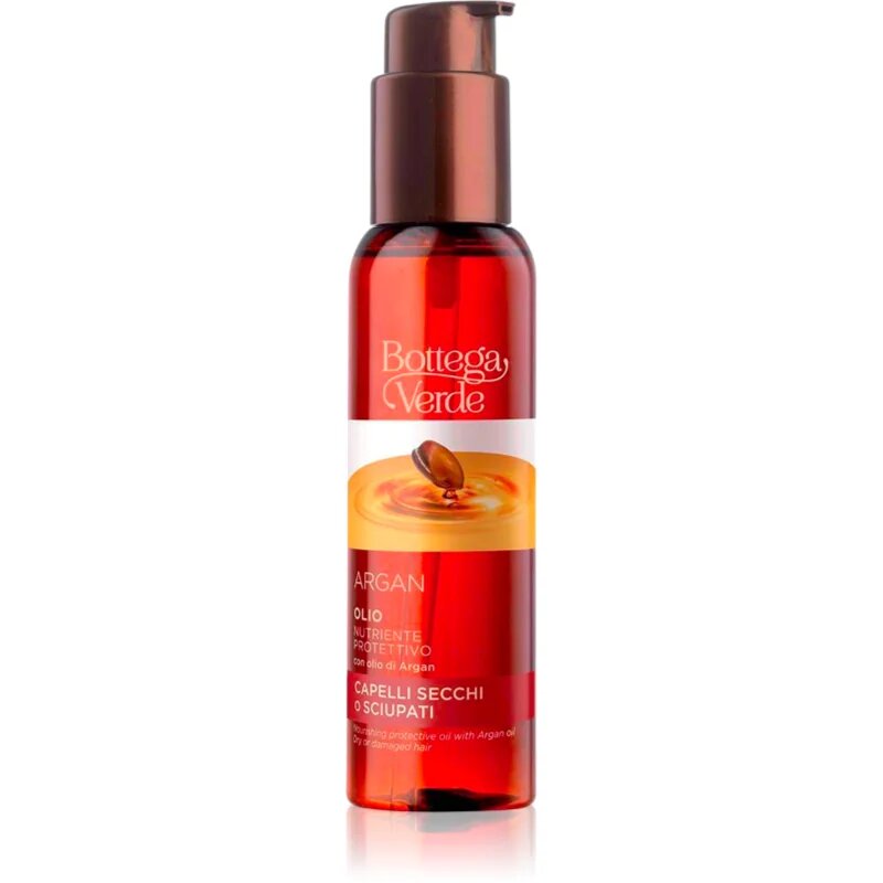 Bottega Verde Argan hranilno olje za suhe in poškodovane lase 100 ml