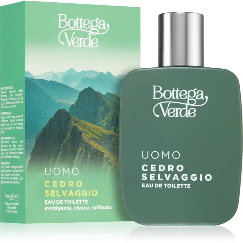 Bottega Verde Cedro Selvaggio toaletna voda za moške 50 ml