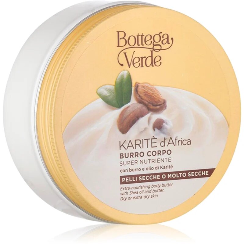 Bottega Verde Karitè d'Africa hranilno maslo za telo z karitejevim maslom 150 ml