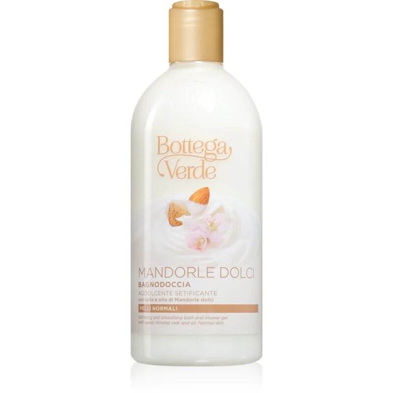 Bottega Verde Mandorle Dolci relaksacijski gel za prhanje in kopanje z mandljevim mlekom 400 ml