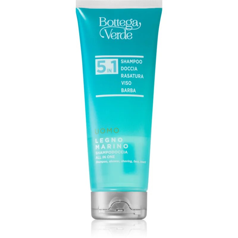 Bottega Verde Marine Wood osvežujoč gel za prhanje 5 v 1 200 ml
