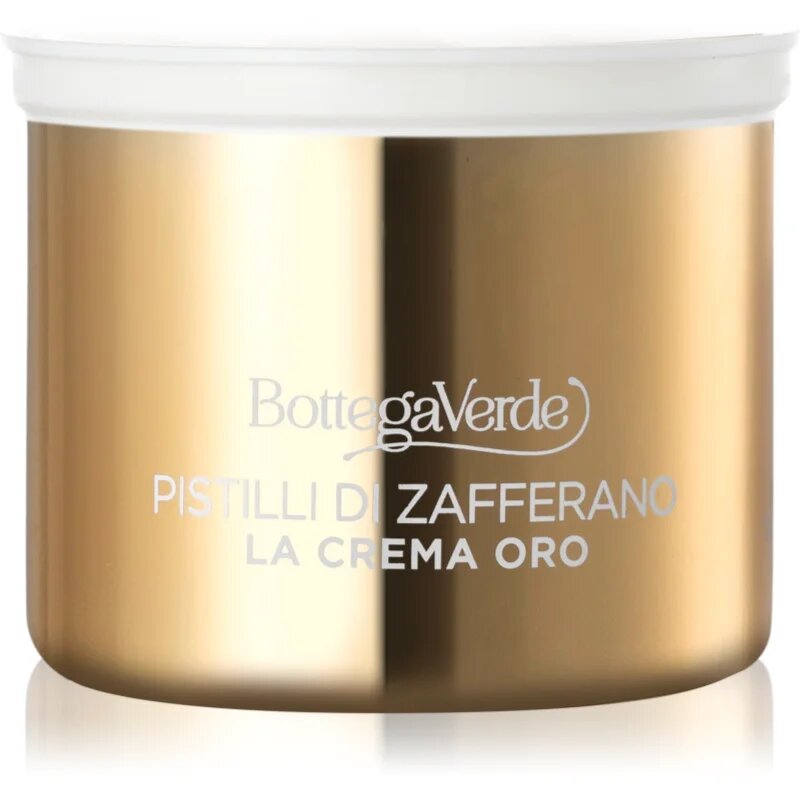 Bottega Verde Pistilli Di Zafferano obnovitvena intenzivna nega za dan in noč nadomestno polnilo 50 ml
