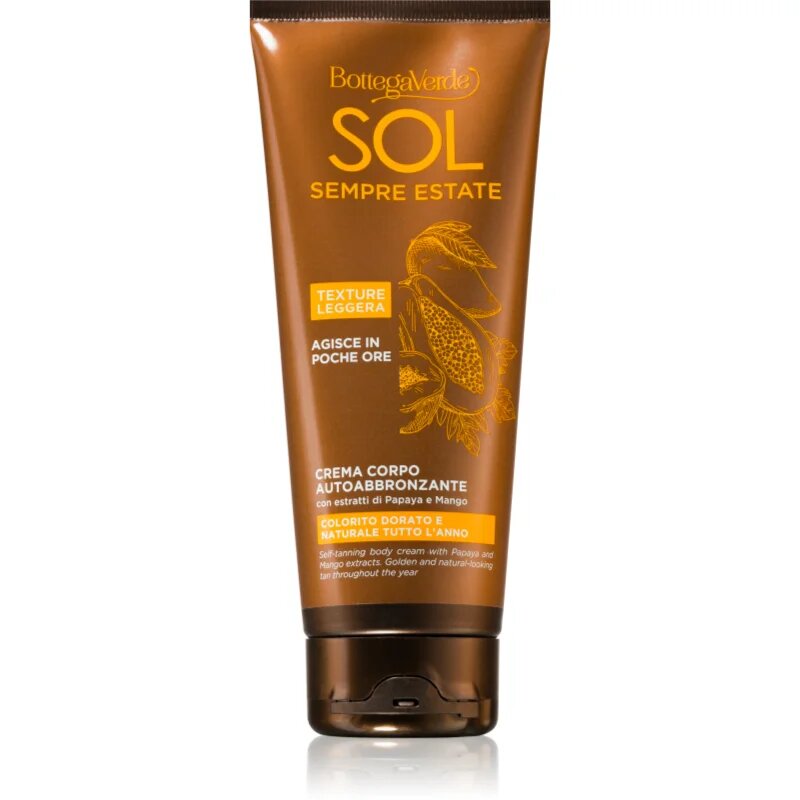 Bottega Verde Sol Sempre Estate samoporjavitvena krema za telo 200 ml