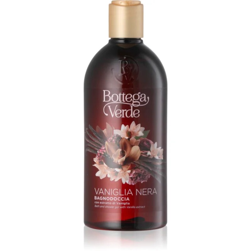 Bottega Verde Vaniglia Nera negovalna pena za prhanje z vanilijo 400 ml