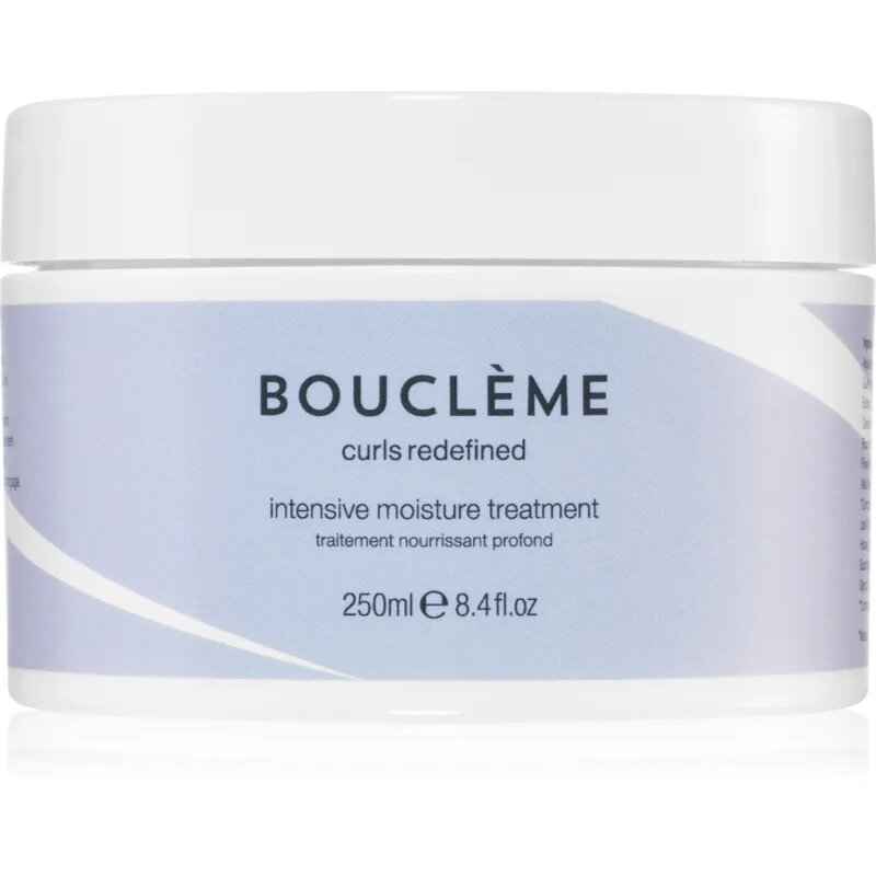 Bouclème Curl Intensive Moisture Treatment vlažilna in hranilna nega za sijaj in prožnost las za valovite in kodraste lase 250 ml