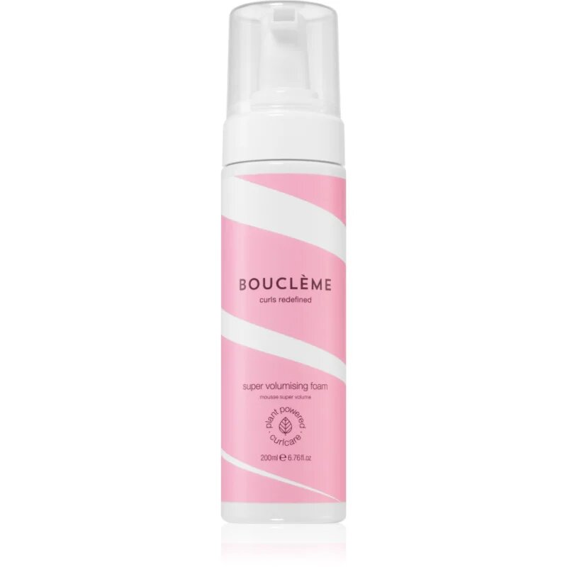 Bouclème Curl Super Volumising Foam pena za styling las za fiksacijo in obliko 200 ml