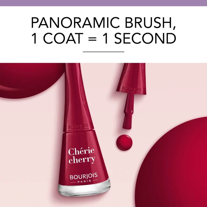 Bourjois 1 Seconde hitro sušeči lak za nohte odtenek 013 Bouquet of Roses 9 ml