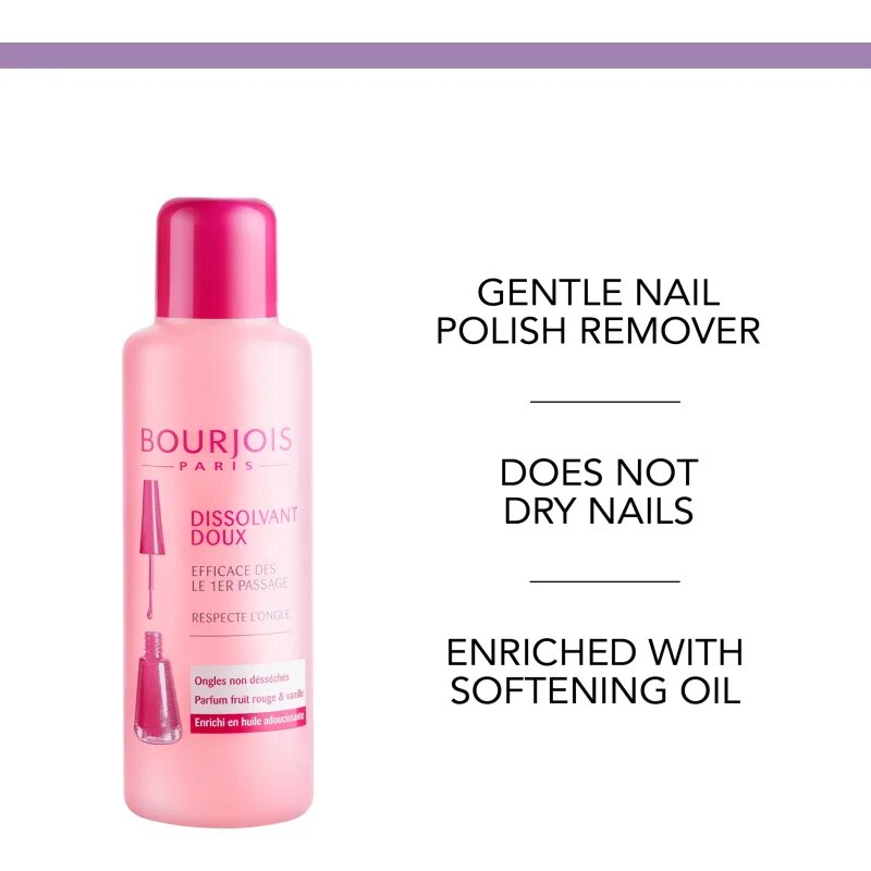 Bourjois 1 Seconde Nail Enamel odstranjevalec laka za nohte 125 ml