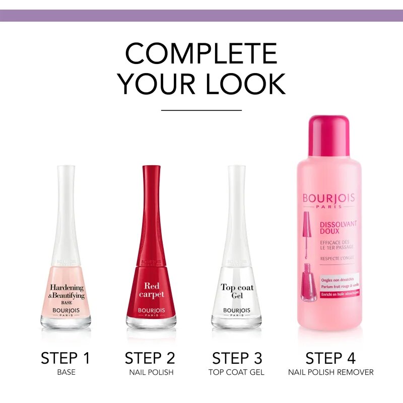 Bourjois 1 Seconde Nail Enamel odstranjevalec laka za nohte 125 ml