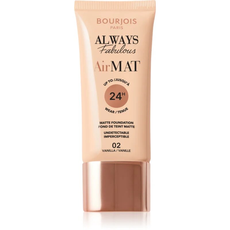 Bourjois Air Mat matirajoči tekoči puder odtenek 02 Vanilla 30 ml