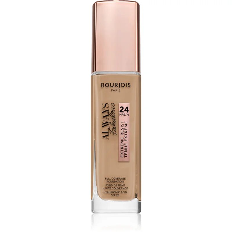 Bourjois Always Fabulous dolgoobstojen tekoči puder SPF 20 odtenek 210 Vanille 30 ml