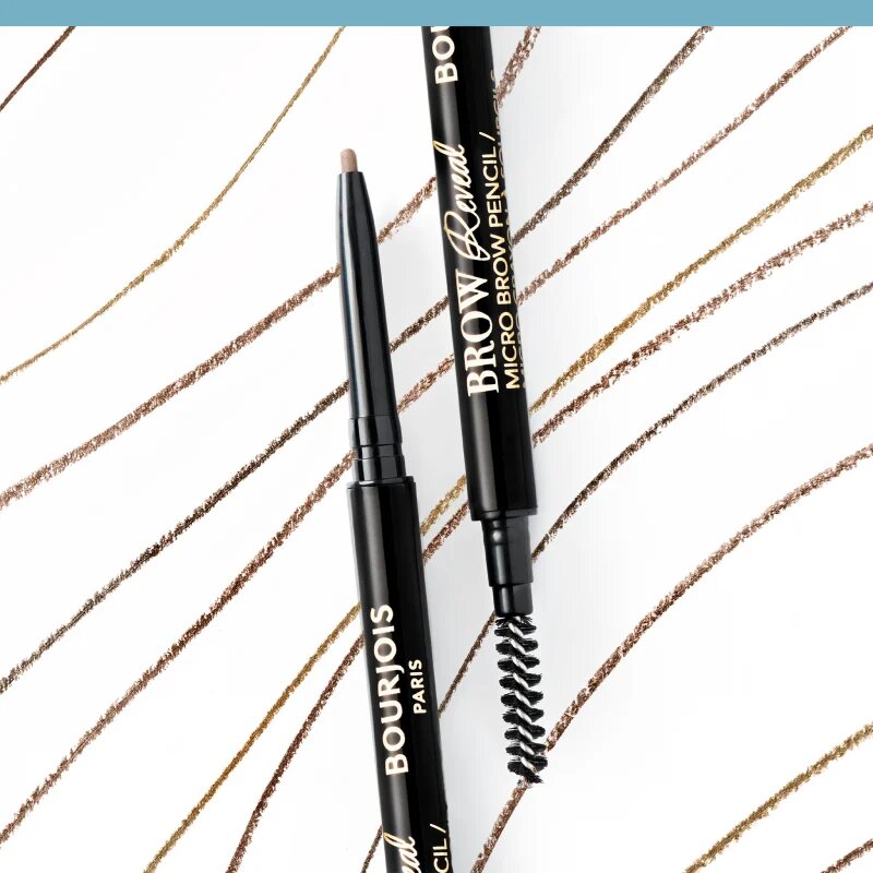 Bourjois Brow Reveal natančni svinčnik za obrvi s krtačko odtenek 002 Soft Brown 009 g