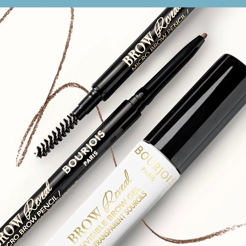 Bourjois Brow Reveal natančni svinčnik za obrvi s krtačko odtenek 002 Soft Brown 009 g