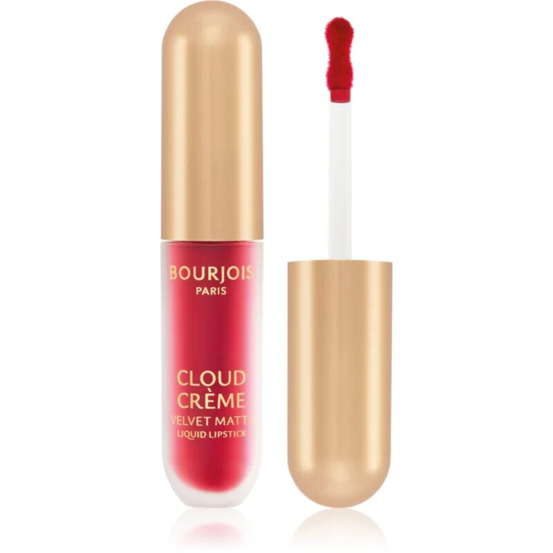 Bourjois Cloud Crème Velvet Matte ultra matirajoča tekoča šminka odtenek 07 Red-y or Not 3.1 ml