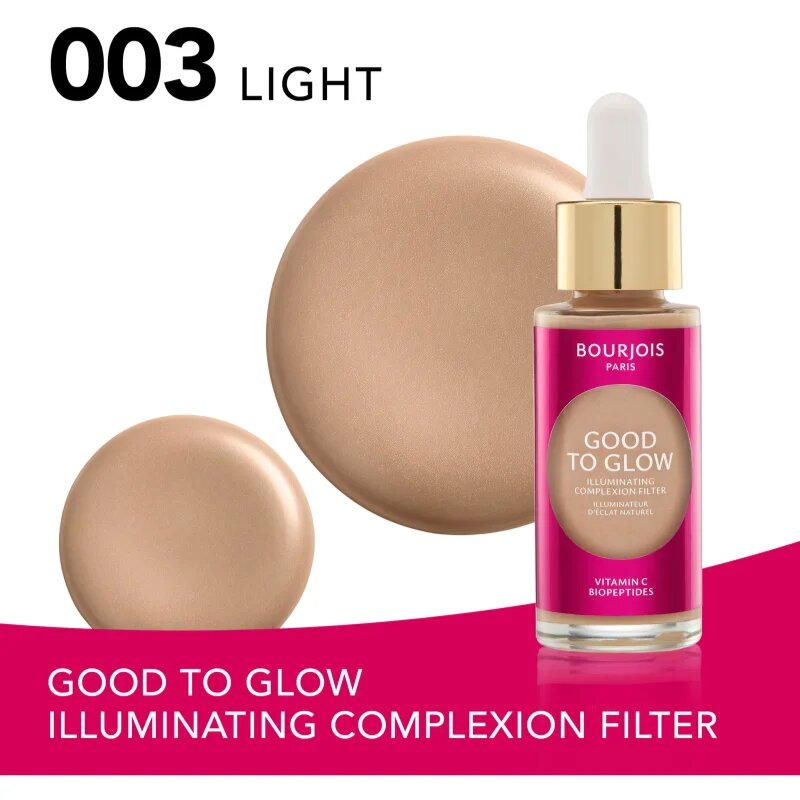 Bourjois Good to Glow podlaga odtenek 003 Light 30 ml