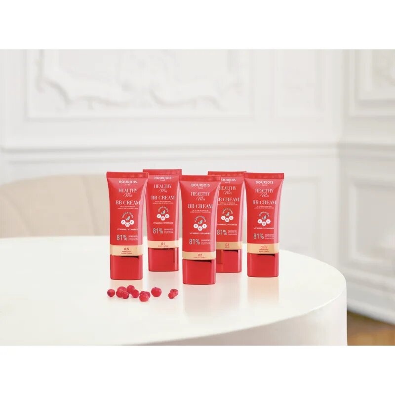 Bourjois Healthy Mix Clean & Vegan BB Cream BB krema odtenek 35 Warm Beige 30 ml