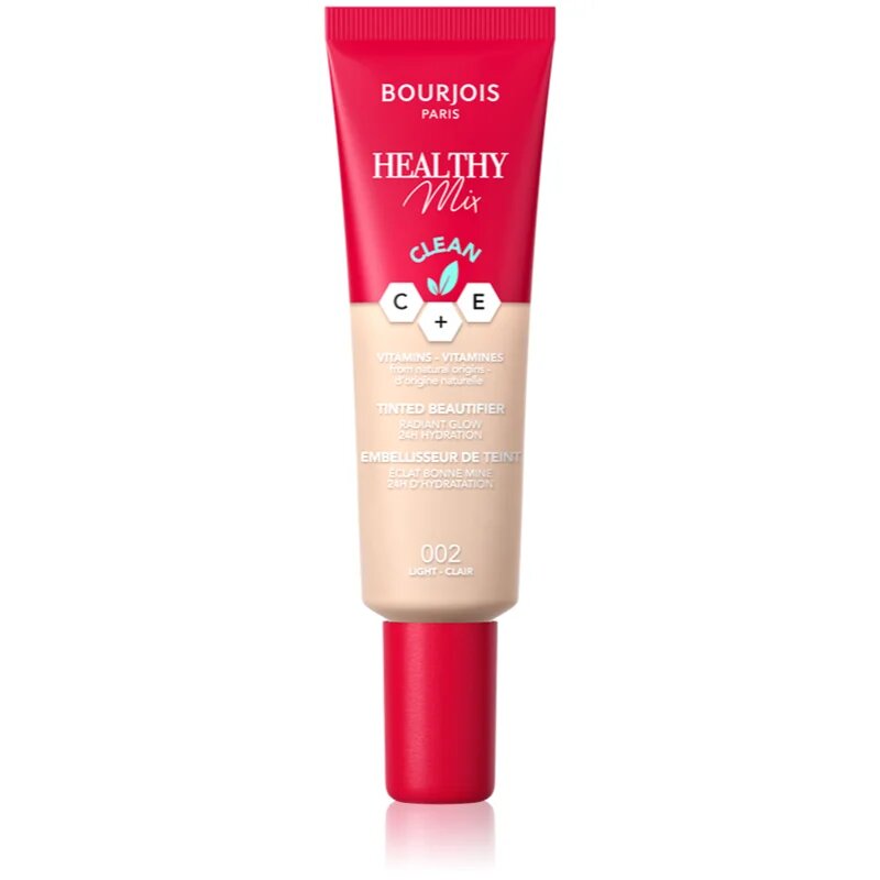 Bourjois Healthy Mix lahki tekoči puder z vlažilnim učinkom odtenek 002 Light 30 ml