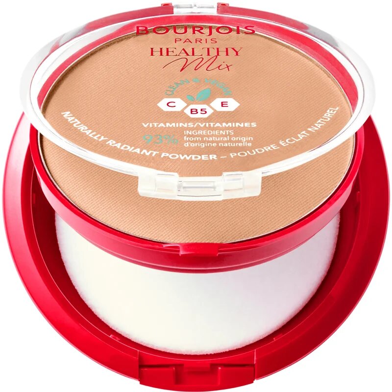 Bourjois Healthy Mix matirajoči puder za sijoč videz odtenek 05 Sand 10 g