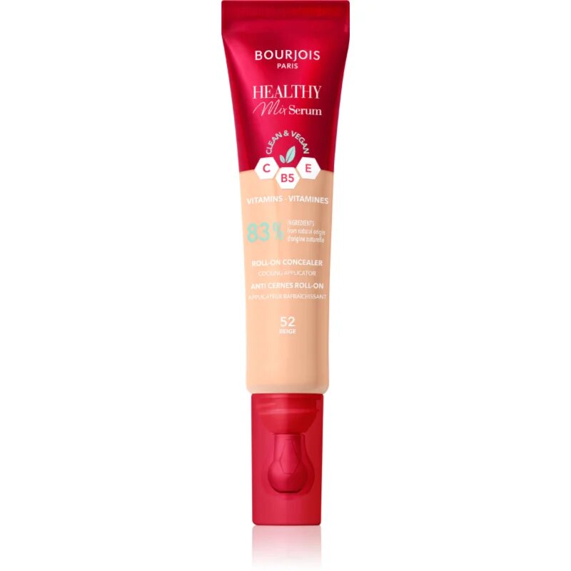 Bourjois Healthy Mix Serum vlažilni korektor za obraz in predel okoli oči odtenek 52 Beige 13 ml
