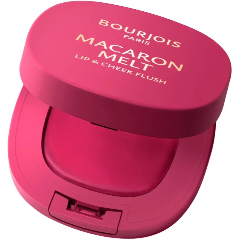 Bourjois Macaron Melt Lip & Cheek Flush rdečilo 2 v 1 odtenek 02 Honey Nougat 5 g