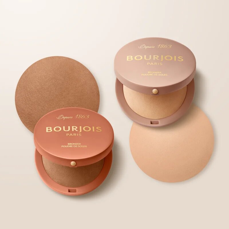 Bourjois Maxi Round Pot Bronzer bronzer odtenek 002 Medium Deep 7 g