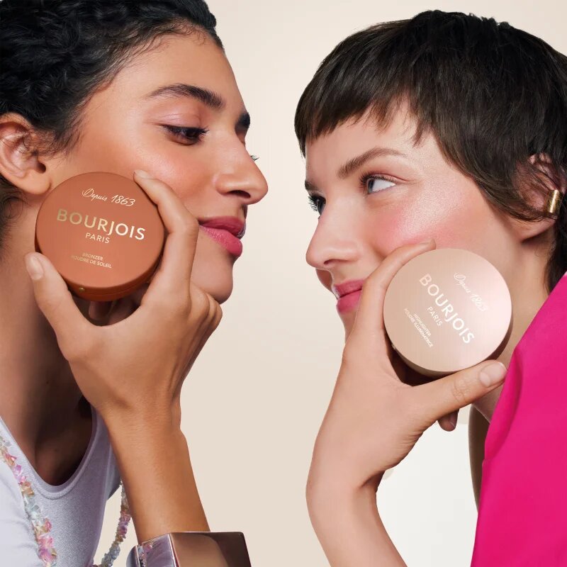 Bourjois Maxi Round Pot Bronzer bronzer odtenek 002 Medium Deep 7 g