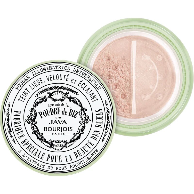 Bourjois Poudre de Riz de Java puder ki absorbira maščobo odtenek Translucent 3.5 g