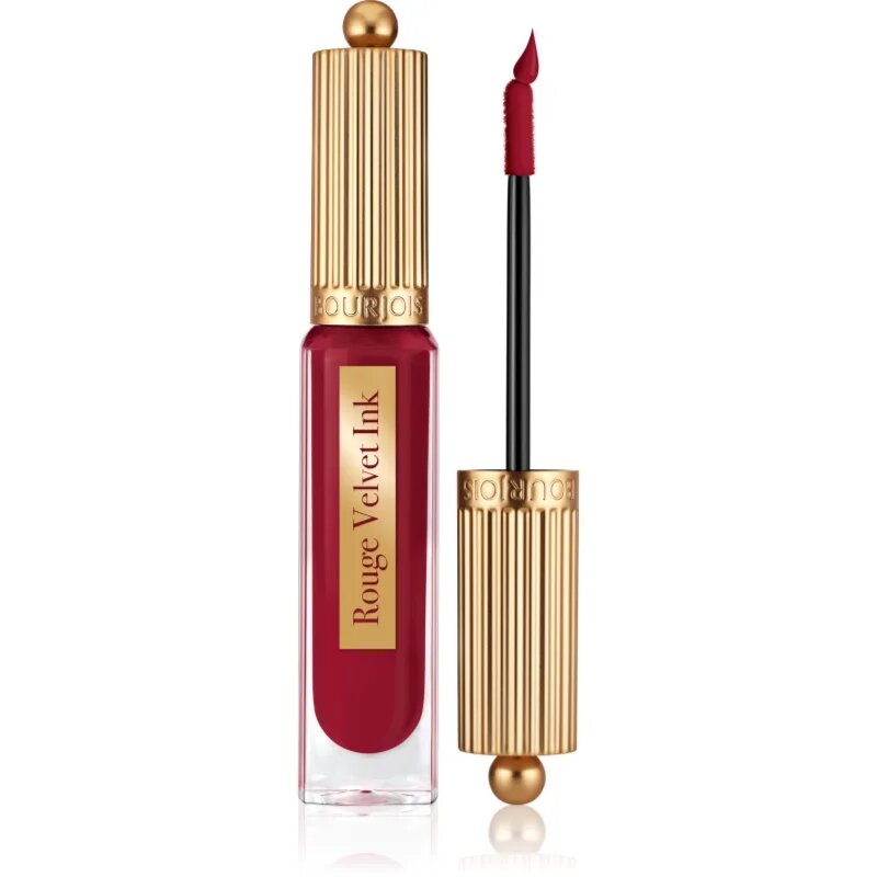 Bourjois Rouge Velvet Ink tekoča šminka z mat učinkom odtenek 10 Re(d)Belle 3.5 ml