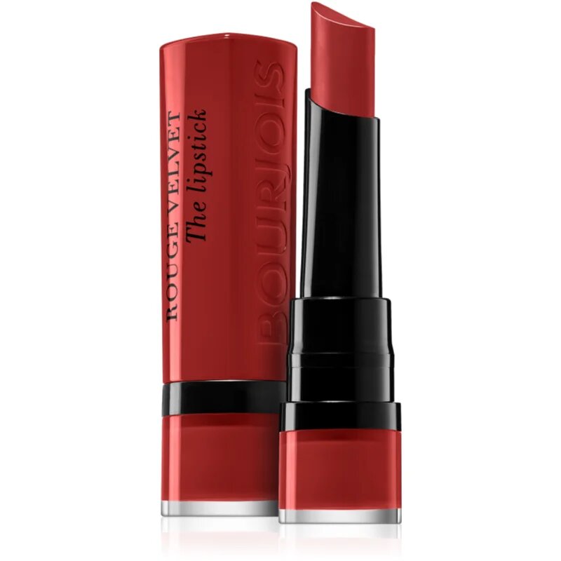 Bourjois Rouge Velvet The Lipstick matirajoča šminka odtenek 11 Berry Formidable 2.4 g