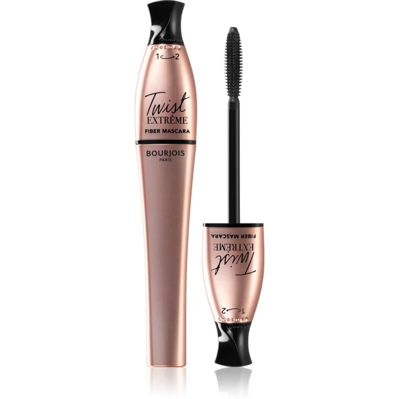 Bourjois Twist Extreme maskara za volumen dolžino in ločevanje trepalnic odtenek 24 Black 8 ml