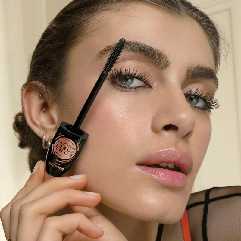 Bourjois Twist Up The Volume maskara za volumen in privihanje trepalnic odtenek 1 Black 8 ml