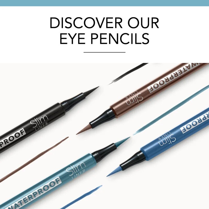 Bourjois Ultra Slim Waterproof Liner vodoodporni svinčnik za oči odtenek Ultra Black 1 ml