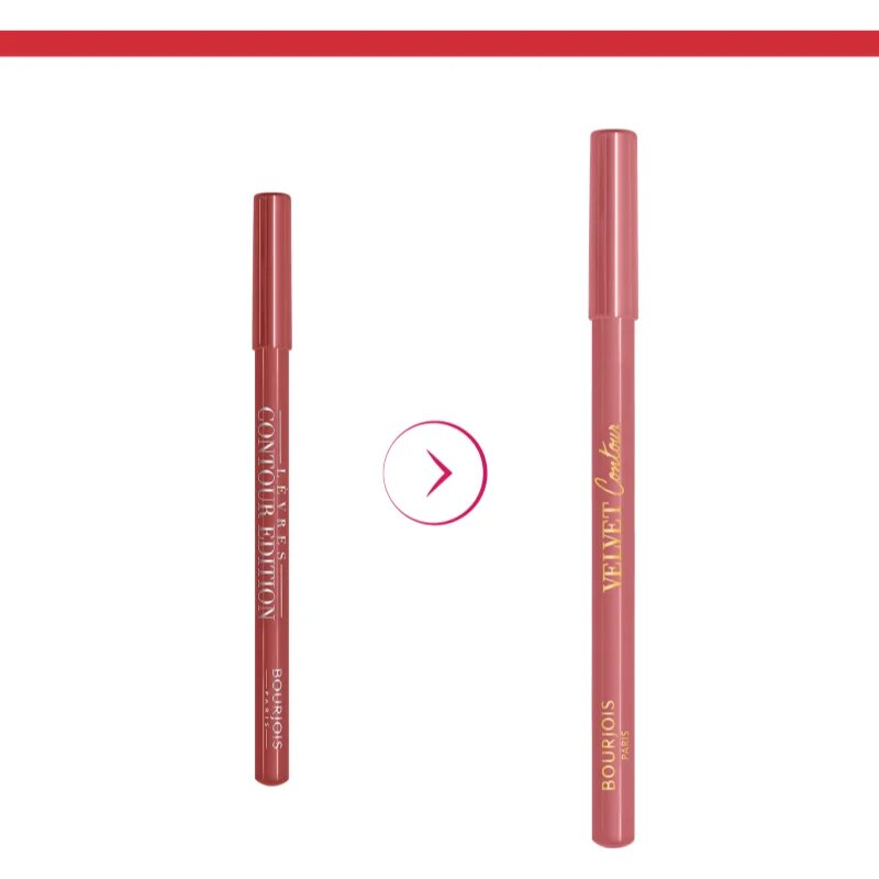 Bourjois Velvet Contour črtalo za ustnice odtenek 19 Place des Roses 114 g