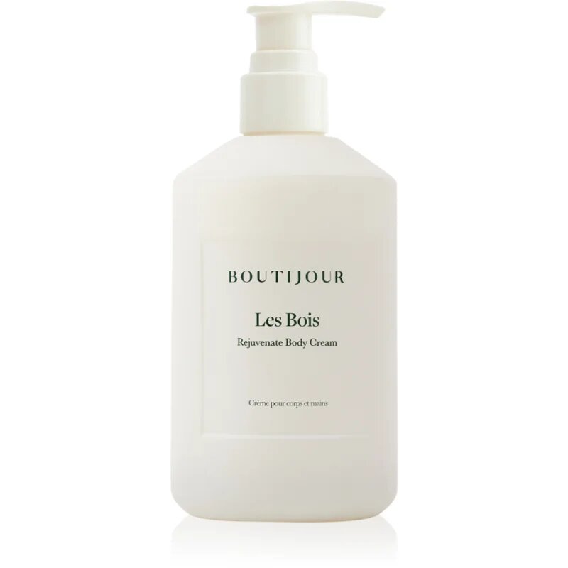 BOUTIJOUR Les Bois Rejuvenate Body Cream hranilna krema za telo za suho kožo 250 g