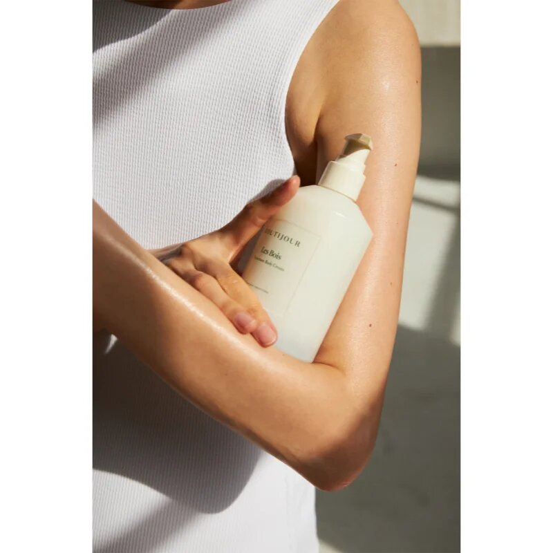 BOUTIJOUR Les Bois Rejuvenate Body Cream hranilna krema za telo za suho kožo 250 g