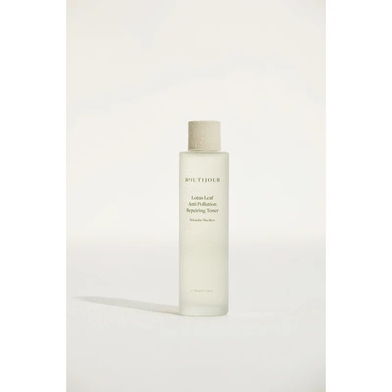 BOUTIJOUR Lotus Leaf Anti-Pollution Repairing Toner esencialni pomirjevalni tonik za občutljivo kožo 150 ml