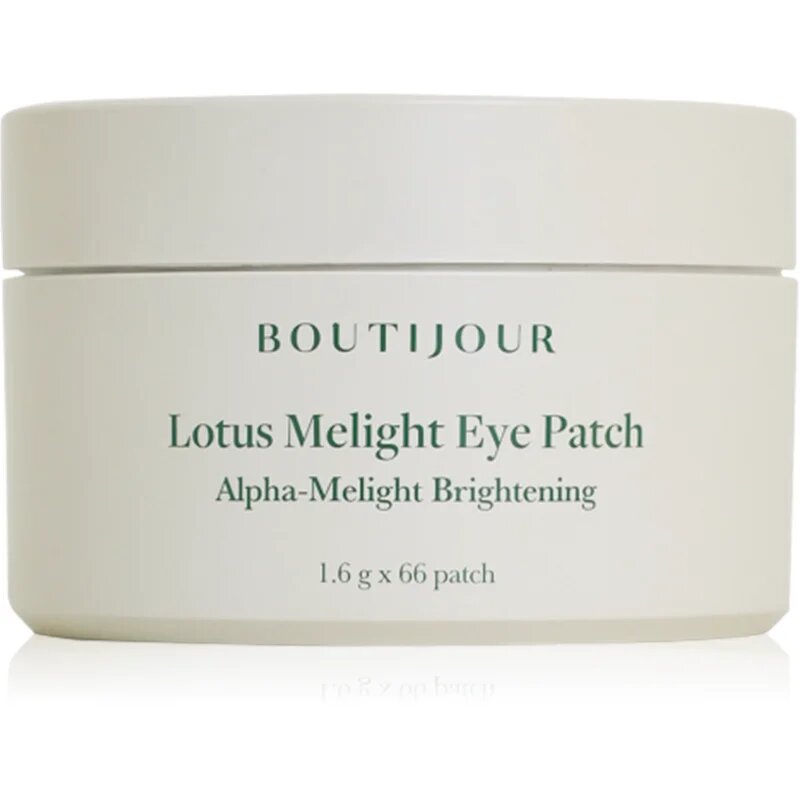 BOUTIJOUR Lotus Melight Eye Patch hidrogel maska za predel okoli oči proti gubam in temnim kolobarjem 33 par