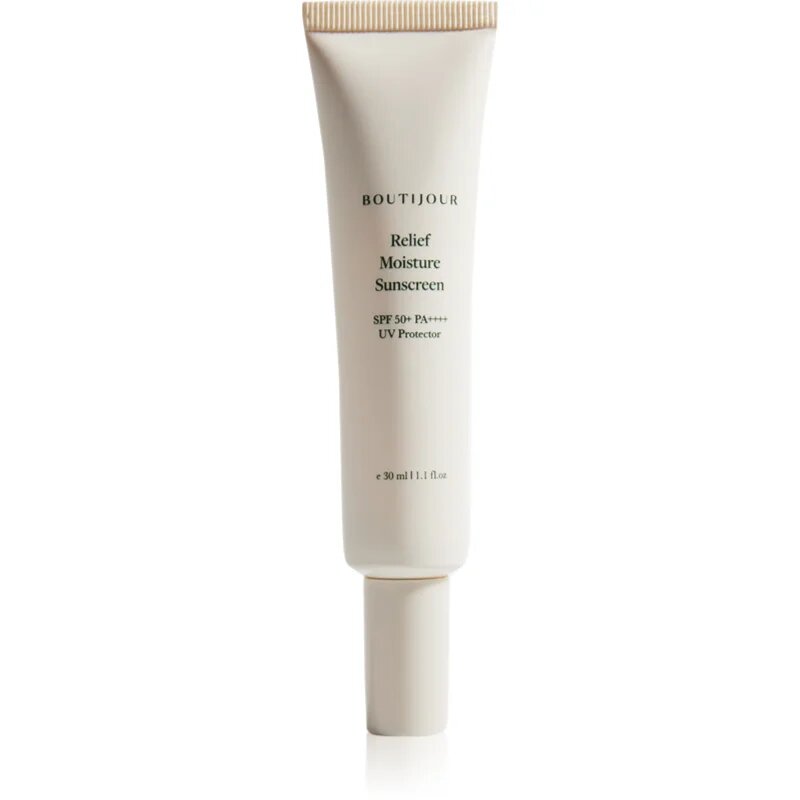 BOUTIJOUR Relief Moisture Sunscreen lahka vlažilna gel krema SPF 50+ 30 ml