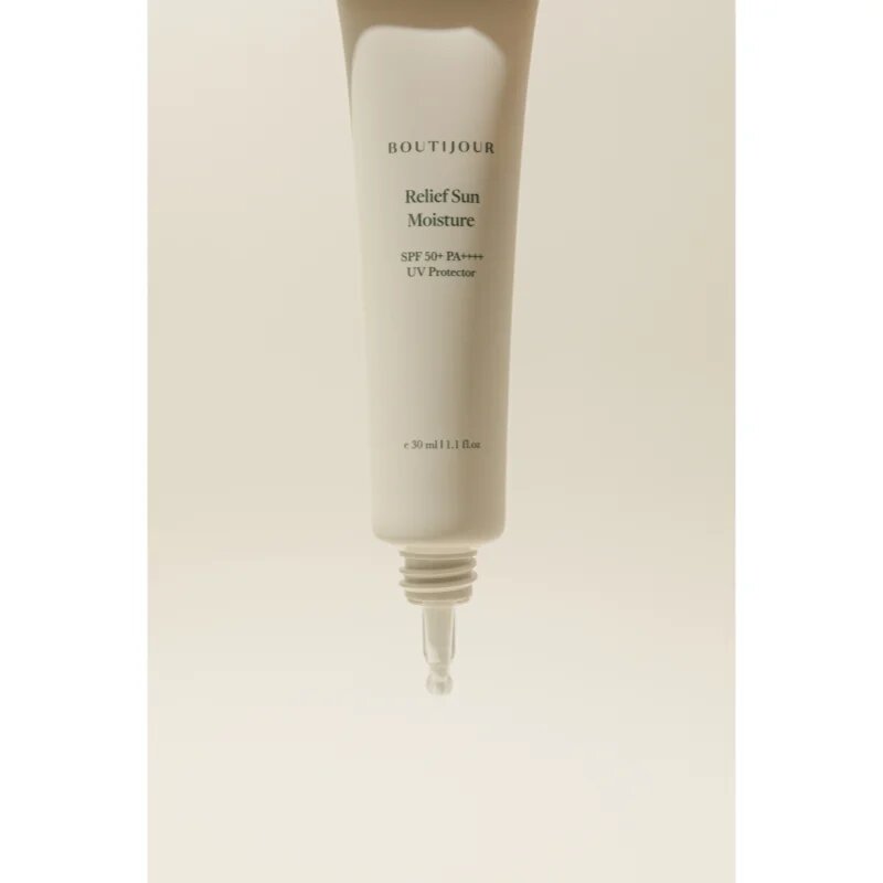 BOUTIJOUR Relief Moisture Sunscreen lahka vlažilna gel krema SPF 50+ 30 ml
