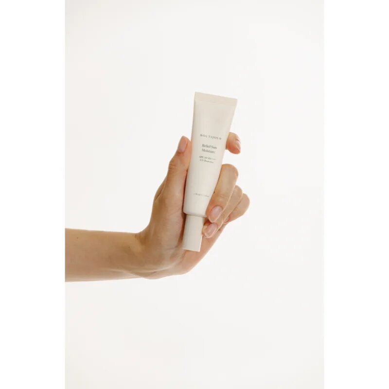BOUTIJOUR Relief Moisture Sunscreen lahka vlažilna gel krema SPF 50+ 30 ml